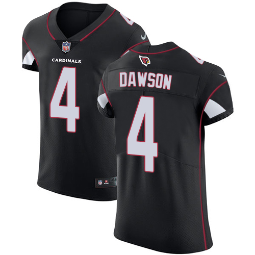 Men's Nike Arizona Cardinals #4 Phil Dawson Elite Black Alternate NFL Jersey