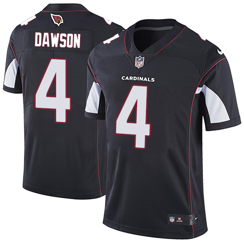 Men's Nike Arizona Cardinals #4 Phil Dawson Black Alternate Vapor Untouchable Limited Player NFL Jersey