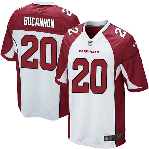 Men's Nike Arizona Cardinals #20 Deone Bucannon Game White NFL Jersey