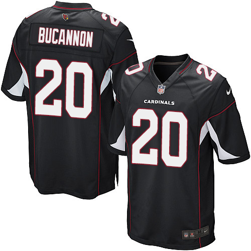 Men's Nike Arizona Cardinals #20 Deone Bucannon Game Black Alternate NFL Jersey