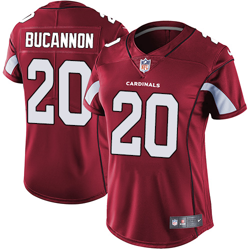 Women's Nike Arizona Cardinals #20 Deone Bucannon Red Team Color Vapor Untouchable Limited Player NFL Jersey