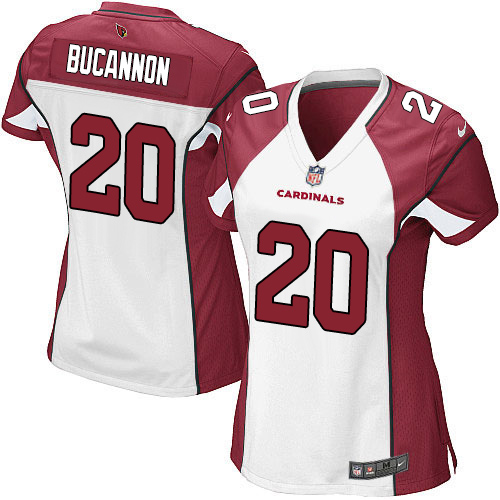 Women's Nike Arizona Cardinals #20 Deone Bucannon Game White NFL Jersey
