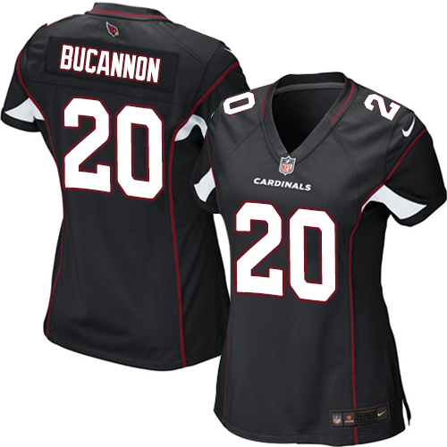 Women's Nike Arizona Cardinals #20 Deone Bucannon Game Black Alternate NFL Jersey
