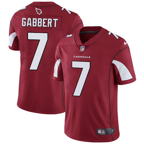 Men's Nike Arizona Cardinals #7 Blaine Gabbert Red Team Color Vapor Untouchable Limited Player NFL Jersey