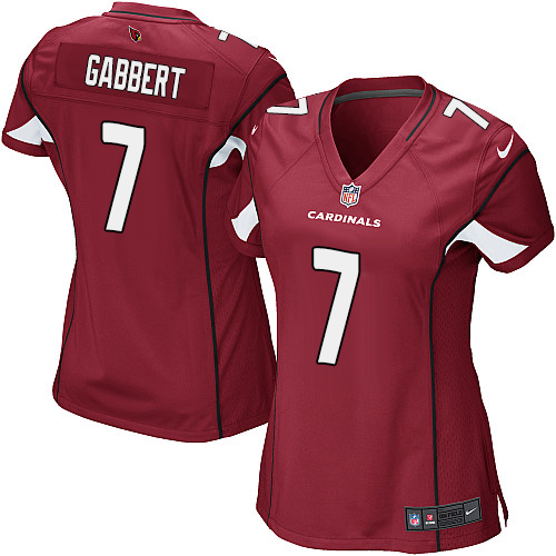 Women's Nike Arizona Cardinals #7 Blaine Gabbert Game Red Team Color NFL Jersey