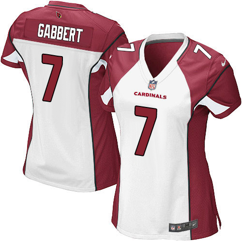 Women's Nike Arizona Cardinals #7 Blaine Gabbert Game White NFL Jersey