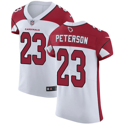 Men's Nike Arizona Cardinals #23 Adrian Peterson Elite White NFL Jersey