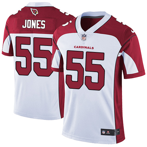 Men's Nike Arizona Cardinals #55 Chandler Jones White Vapor Untouchable Limited Player NFL Jersey
