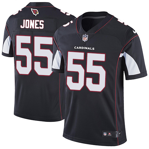 Men's Nike Arizona Cardinals #55 Chandler Jones Black Alternate Vapor Untouchable Limited Player NFL Jersey