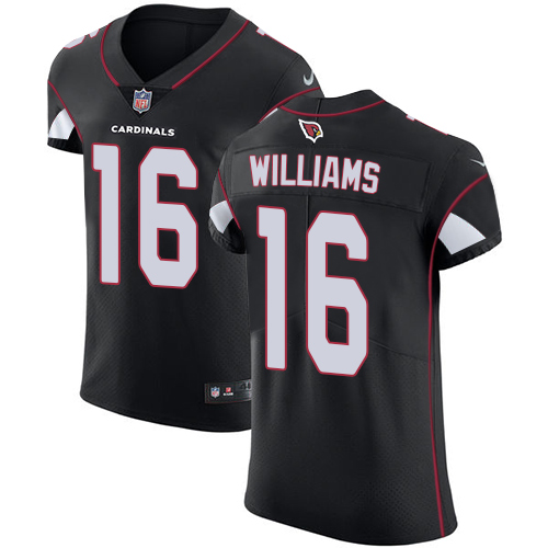Men's Nike Arizona Cardinals #16 Chad Williams Elite Black Alternate NFL Jersey