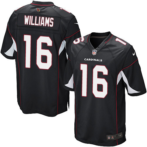 Men's Nike Arizona Cardinals #16 Chad Williams Game Black Alternate NFL Jersey