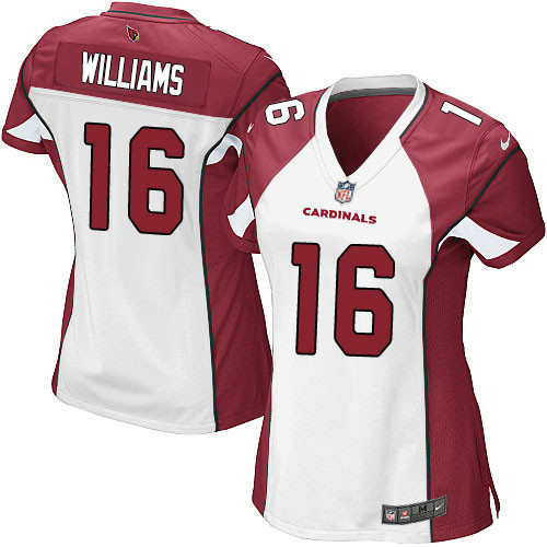 Women's Nike Arizona Cardinals #16 Chad Williams Game White NFL Jersey