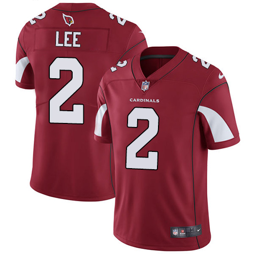 Men's Nike Arizona Cardinals #2 Andy Lee Red Team Color Vapor Untouchable Limited Player NFL Jersey