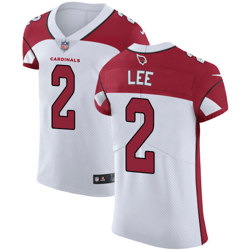 Men's Nike Arizona Cardinals #2 Andy Lee Elite White NFL Jersey