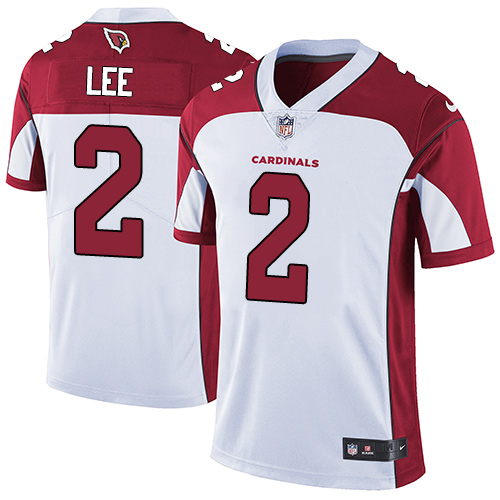 Men's Nike Arizona Cardinals #2 Andy Lee White Vapor Untouchable Limited Player NFL Jersey
