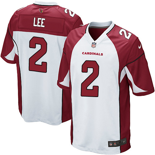 Men's Nike Arizona Cardinals #2 Andy Lee Game White NFL Jersey