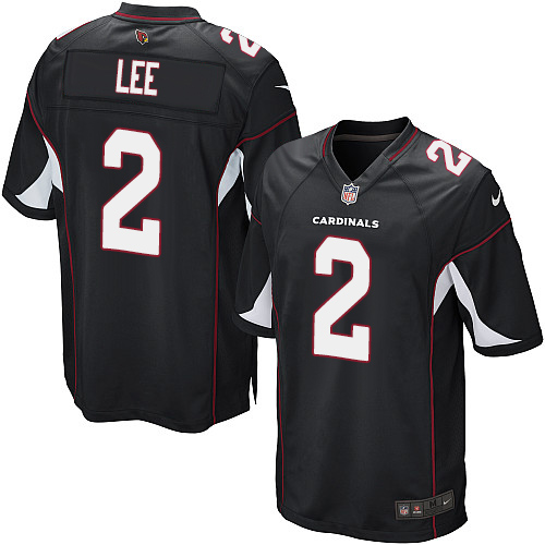 Men's Nike Arizona Cardinals #2 Andy Lee Game Black Alternate NFL Jersey