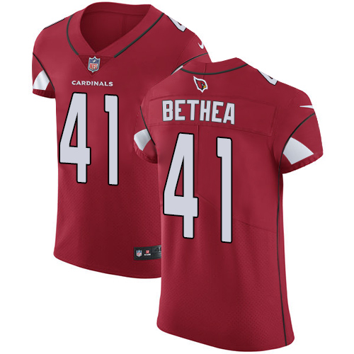 Men's Nike Arizona Cardinals #41 Antoine Bethea Elite Red Team Color NFL Jersey
