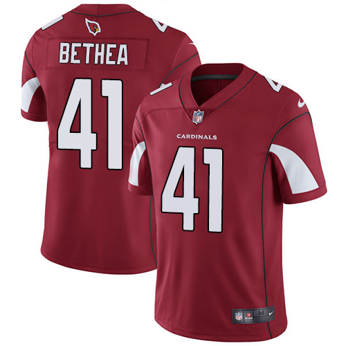 Men's Nike Arizona Cardinals #41 Antoine Bethea Red Team Color Vapor Untouchable Limited Player NFL Jersey