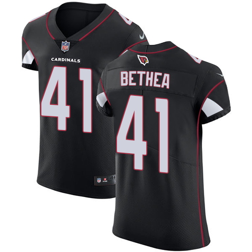 Men's Nike Arizona Cardinals #41 Antoine Bethea Elite Black Alternate NFL Jersey