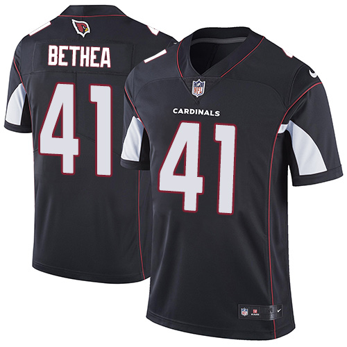 Men's Nike Arizona Cardinals #41 Antoine Bethea Black Alternate Vapor Untouchable Limited Player NFL Jersey