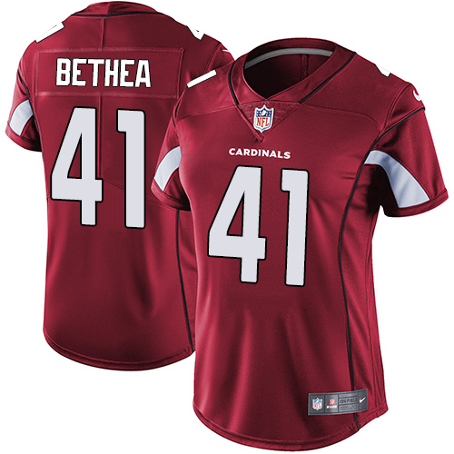 Women's Nike Arizona Cardinals #41 Antoine Bethea Red Team Color Vapor Untouchable Limited Player NFL Jersey
