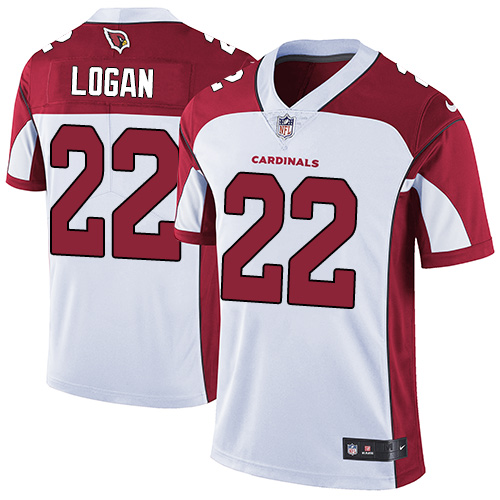 Youth Nike Arizona Cardinals #22 T. J. Logan White Vapor Untouchable Elite Player NFL Jersey