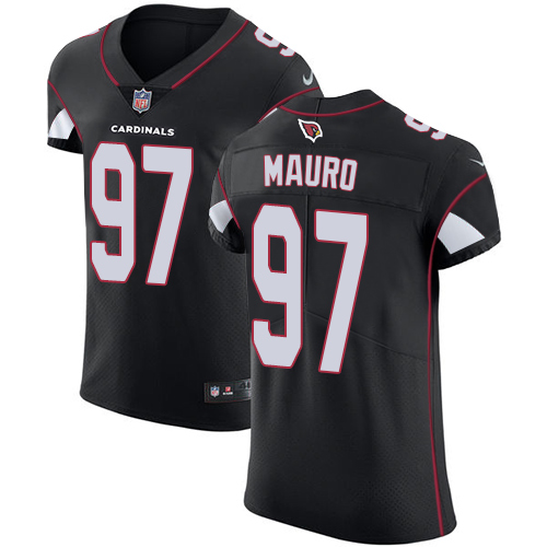 Men's Nike Arizona Cardinals #97 Josh Mauro Elite Black Alternate NFL Jersey