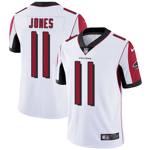 Youth Nike Atlanta Falcons #11 Julio Jones White Vapor Untouchable Elite Player NFL Jersey