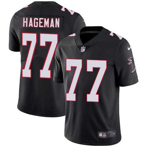 Youth Nike Atlanta Falcons #77 Ra'Shede Hageman Black Alternate Vapor Untouchable Elite Player NFL Jersey