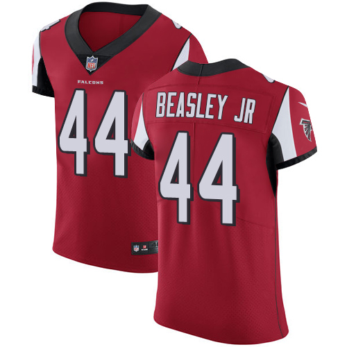 Men's Nike Atlanta Falcons #44 Vic Beasley Red Team Color Vapor Untouchable Elite Player NFL Jersey