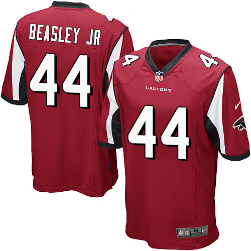 Men's Nike Atlanta Falcons #44 Vic Beasley Game Red Team Color NFL Jersey