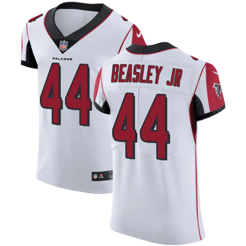 Men's Nike Atlanta Falcons #44 Vic Beasley White Vapor Untouchable Elite Player NFL Jersey