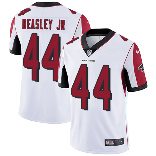 Men's Nike Atlanta Falcons #44 Vic Beasley White Vapor Untouchable Limited Player NFL Jersey