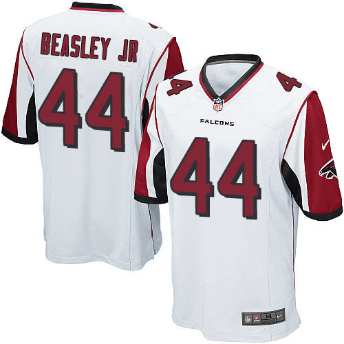 Men's Nike Atlanta Falcons #44 Vic Beasley Game White NFL Jersey