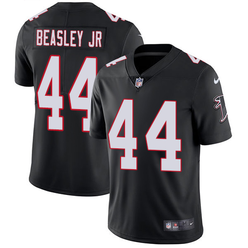 Men's Nike Atlanta Falcons #44 Vic Beasley Black Alternate Vapor Untouchable Limited Player NFL Jersey
