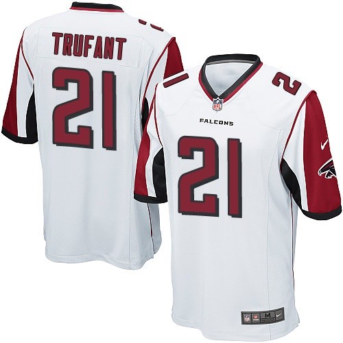 Men's Nike Atlanta Falcons #21 Desmond Trufant Game White NFL Jersey