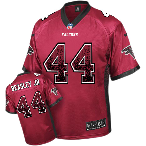 Men's Nike Atlanta Falcons #44 Vic Beasley Elite Red Drift Fashion NFL Jersey