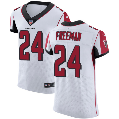 Men's Nike Atlanta Falcons #24 Devonta Freeman White Vapor Untouchable Elite Player NFL Jersey