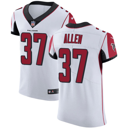 Men's Nike Atlanta Falcons #37 Ricardo Allen White Vapor Untouchable Elite Player NFL Jersey