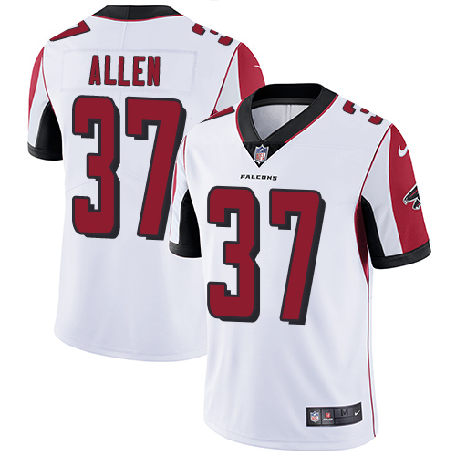 Men's Nike Atlanta Falcons #37 Ricardo Allen White Vapor Untouchable Limited Player NFL Jersey