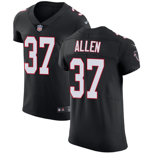 Men's Nike Atlanta Falcons #37 Ricardo Allen Black Alternate Vapor Untouchable Elite Player NFL Jersey