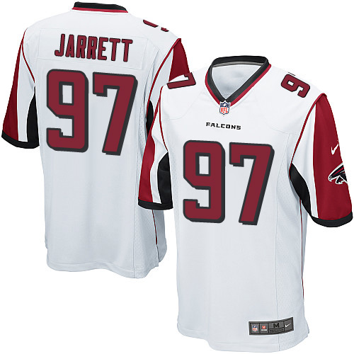 Men's Nike Atlanta Falcons #97 Grady Jarrett Game White NFL Jersey