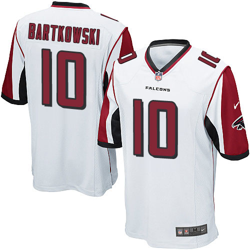 Youth Nike Atlanta Falcons #10 Steve Bartkowski White Vapor Untouchable Limited Player NFL Jersey