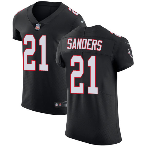 Men's Nike Atlanta Falcons #21 Deion Sanders Black Alternate Vapor Untouchable Elite Player NFL Jersey