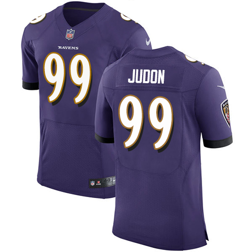 Men's Nike Baltimore Ravens #99 Matt Judon Purple Team Color Vapor Untouchable Elite Player NFL Jersey