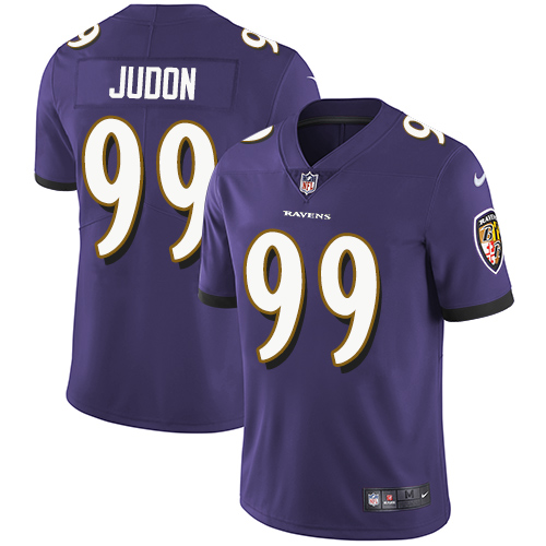 Men's Nike Baltimore Ravens #99 Matt Judon Purple Team Color Vapor Untouchable Limited Player NFL Jersey