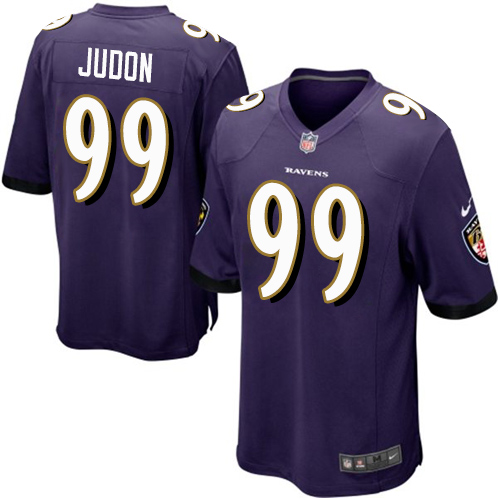 Men's Nike Baltimore Ravens #99 Matt Judon Game Purple Team Color NFL Jersey