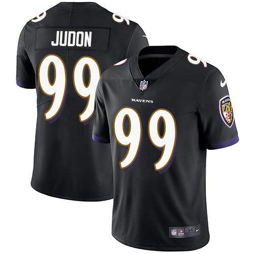 Men's Nike Baltimore Ravens #99 Matt Judon Black Alternate Vapor Untouchable Limited Player NFL Jersey