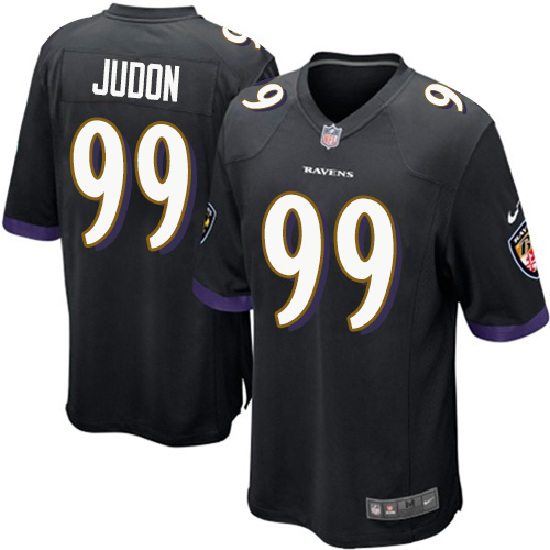 Men's Nike Baltimore Ravens #99 Matt Judon Game Black Alternate NFL Jersey